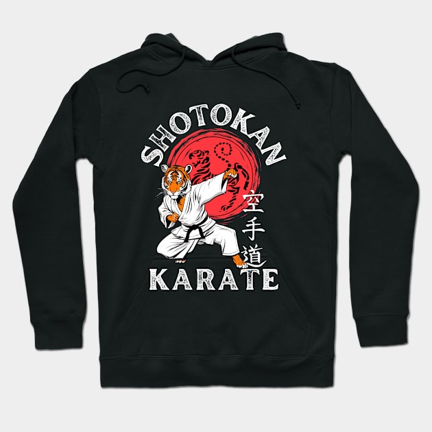 Shotokan Karate Hoodie by FullOnNostalgia